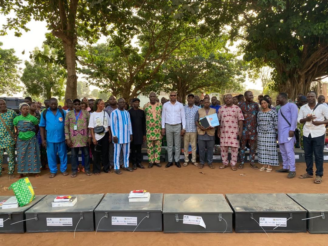 Santé communautaire : les ASCQ et relais communautaires dotés de matériels de travail