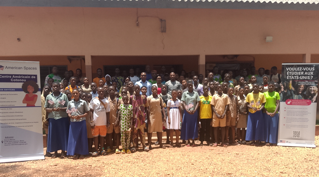 Klouékanmè : 150 jeunes outillés sur les ressources de l'anglais et les études aux USA.
