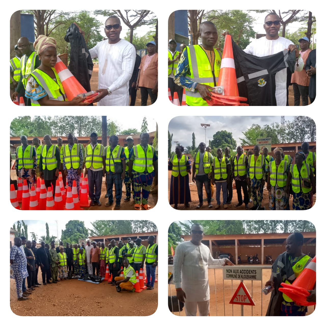 La Mairie dote les agents collecteurs, force de sécurité et bureaux d'arrondissements de mobiliers et matériels