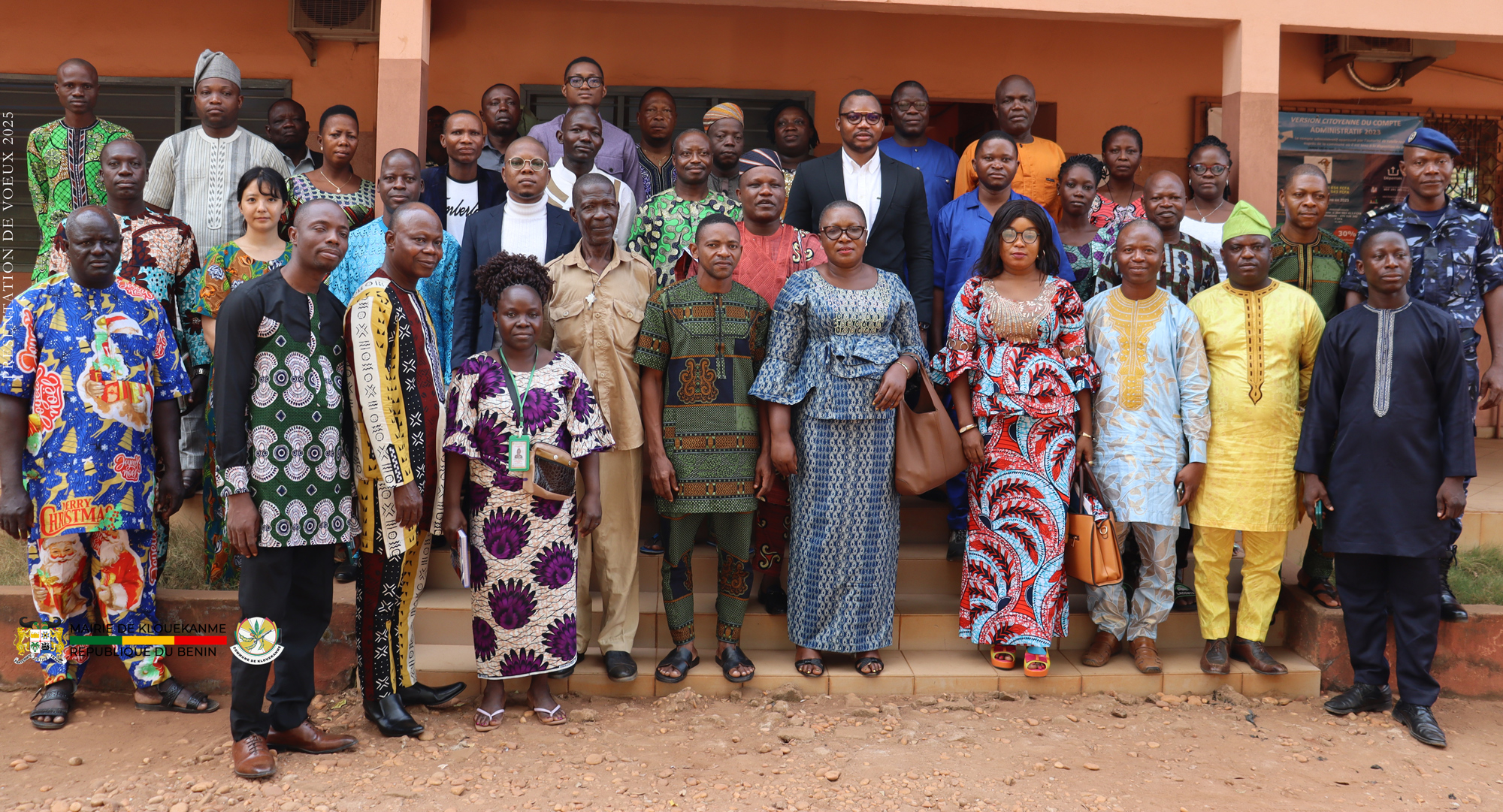 Klouékanmè : échanges de vœux entre élus et personnel de l'administration
