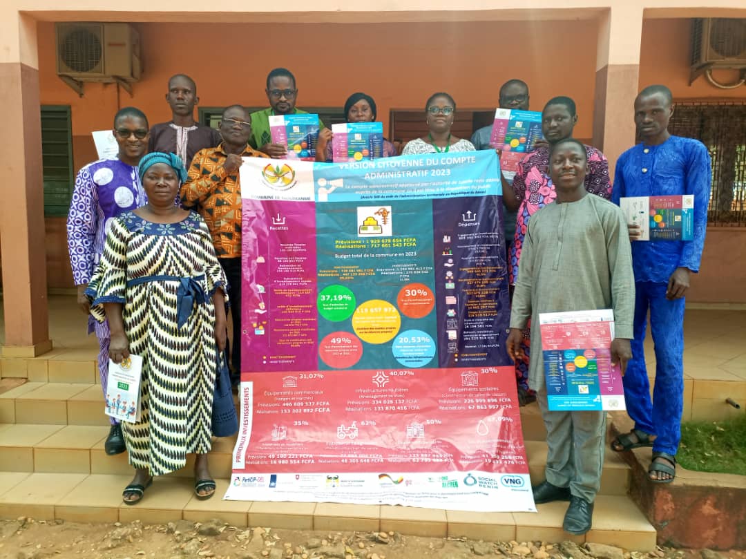 Réception de la version simplifiée du compte administratif 2023