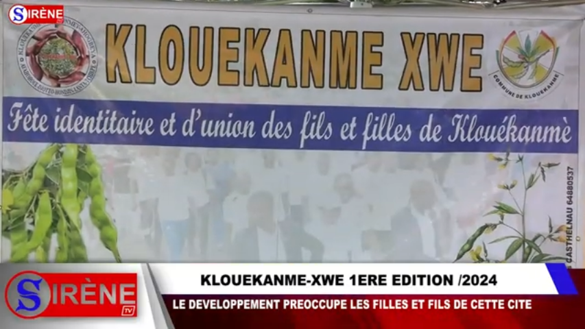 Célébration de la 1ère édition de Klouékanmè Xwé